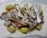 焼きサケとチーズの和洋Ｍixパイ包み★作り方5写真