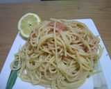 マヨなし♪大人味の特製たらこパスタ❤作り方3写真
