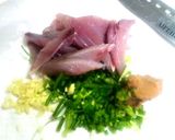ワカシ（いなだ）のなめろう作り方2写真