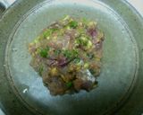 ワカシ（いなだ）のなめろう作り方4写真