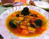 朝から元気♪たっぷり野菜の食べるスープ♪作り方4写真