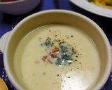玉ねぎのポタージュ・ベーコン風味♪作り方4写真