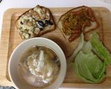 ビッツカレーdeオープンサンド作り方4写真
