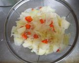 チキンの野菜煮とチーズペンネ。作り方2写真