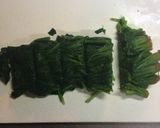 ♡ほうれん草としめじの卵とじ♡作り方1写真