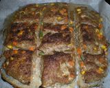 混ぜて焼くだけ～四角バーグ作り方3写真