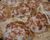 シャキッな食感♪蓮根入り和風ハンバーグ作り方7写真