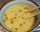 実家の味☆お冷ご飯で簡単納豆のお好み焼き作り方1写真