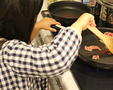 簡単♪美味！豚肉とニラともやしの炒め物作り方2写真
