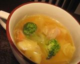 簡単☆子供が喜ぶ具沢山スープ作り方3写真