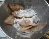じゃが芋と魚の重ね焼き☆パスタ添え作り方3写真