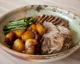 お手軽煮豚★残りの煮汁で付け合わせも!作り方8写真