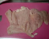 時短！鶏むね肉ロール作り方1写真