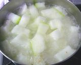 冬瓜とカニの中華風スープ作り方6写真