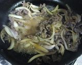 甘辛牛丼。作り方3写真