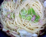 ☆中学生の夜食用簡単ペペロンチーノ☆作り方3写真