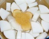 ホッコリ　豚肉の韓国ダシダスープ作り方3写真