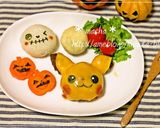 ＊ピカチュウ　ハンバーグ＊作り方5写真