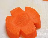 人参の薄味煮でハロウィンのかぼちゃ♪作り方1写真