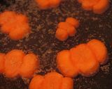 人参の薄味煮でハロウィンのかぼちゃ♪作り方3写真