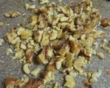 焼き柿のチーズ＆ナッツクランブル作り方2写真