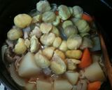 栗肉じゃが作り方5写真