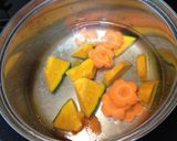 秋のコンソメ豆乳味噌スープ作り方1写真