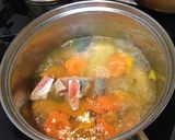 秋のコンソメ豆乳味噌スープ作り方3写真