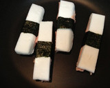 明太マヨのはんぺん磯サンド作り方5写真