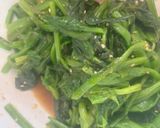 やみつきほうれん草のナムル😋作り方5写真