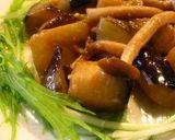 ●激旨！茄子としめじ茸のマヨポン酢炒め作り方3写真
