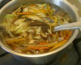 残り野菜で酸辣湯（サンラータン）作り方2写真