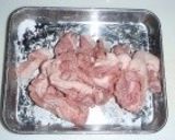 豚こまとレタスのとろみ炒め作り方1写真