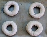 朝ランチに！クランベリーライ麦ベーグル作り方5写真