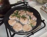 ブタヒレ肉のクリームマスタードソース作り方3写真