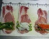お弁当にも美味しい豚肉の野菜ロール作り方2写真