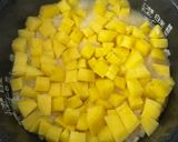 切り餅inでモチモチ🍠さつまいもご飯作り方5写真