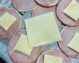チーズinハムかつ作り方1写真