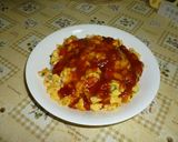 パパの天津飯（カニ玉ごはん）作り方4写真