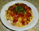 パパの天津飯（カニ玉ごはん）作り方5写真