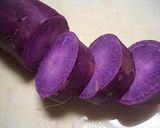 紫イモの茶巾作り方1写真