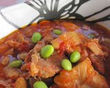 鶏と大豆のトマト煮（パーティー料理）作り方4写真