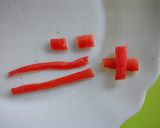 男の子　キャラ弁★救急車作り方3写真