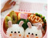 簡単♪うさぎちゃんおにぎり♪キャラ弁作り方6写真
