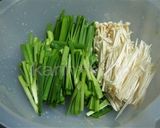簡単＊いつものニラ玉作り方1写真