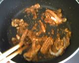 イカわたと焦がし醤油で☆イカ焼きそば作り方3写真