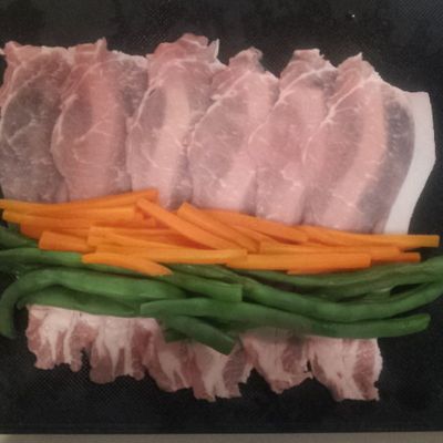 いんげんと人参の肉巻き by てっちゃんママん 【クックパッド】 簡単