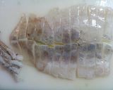 おつまみに♪いかワタの味噌炒め♪作り方1写真