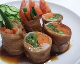 いんげんと人参の肉巻き作り方8写真
