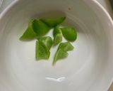 お一人様簡単梅チャプチェ味豆腐野菜炒め作り方7写真
